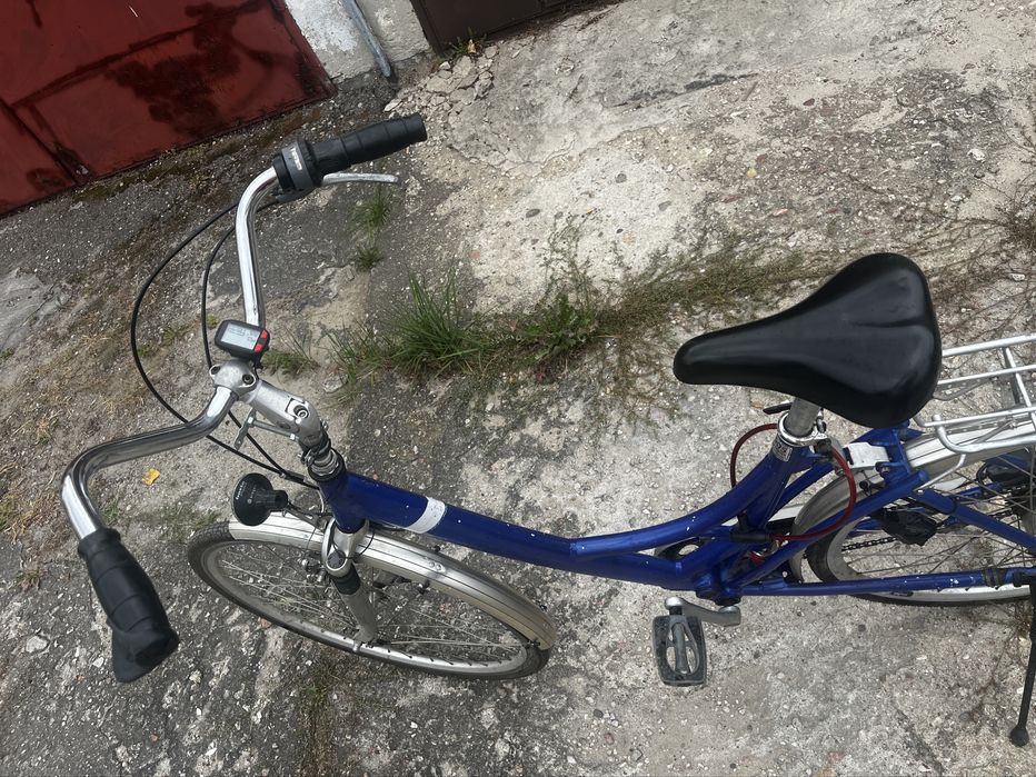 Rower miejski z przerzutkami