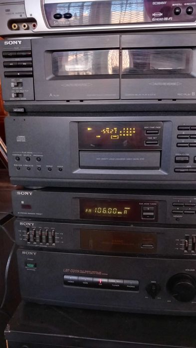 Wieża Sony LBT-D209  z głośnikami -sprawna -stan bardzo dobry.