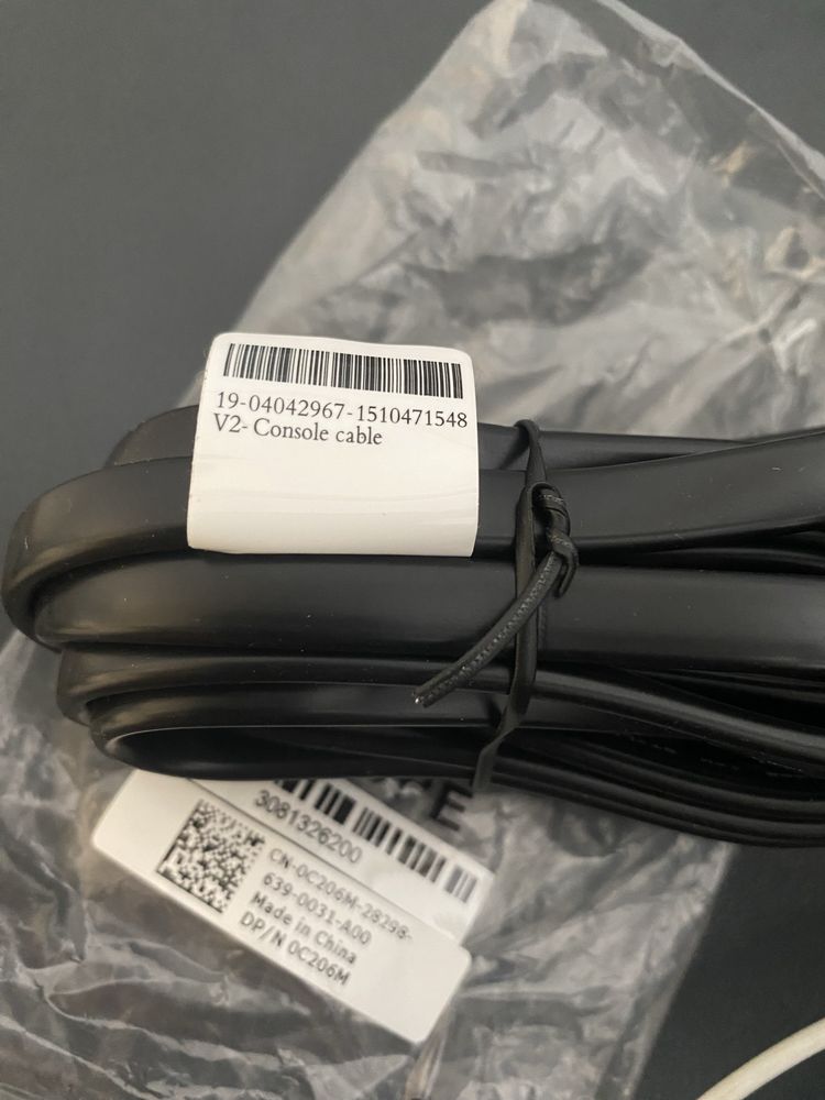 Kabel przewód konsolowy cisco V2 RS232/DB9-RJ45