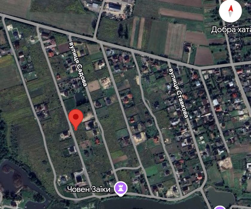 Продам земельну ділянку 12 соток у Зміїнці, вул. Гостина
