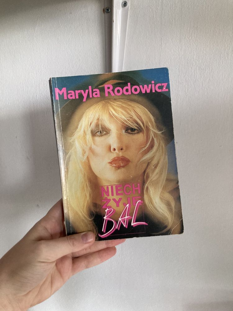 Unikat autobiografia Maryli Rodowicz 1992 vintage niech żyhe bal