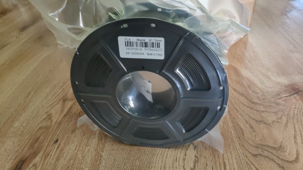 SUNLU PLA 1kg filament - czarny