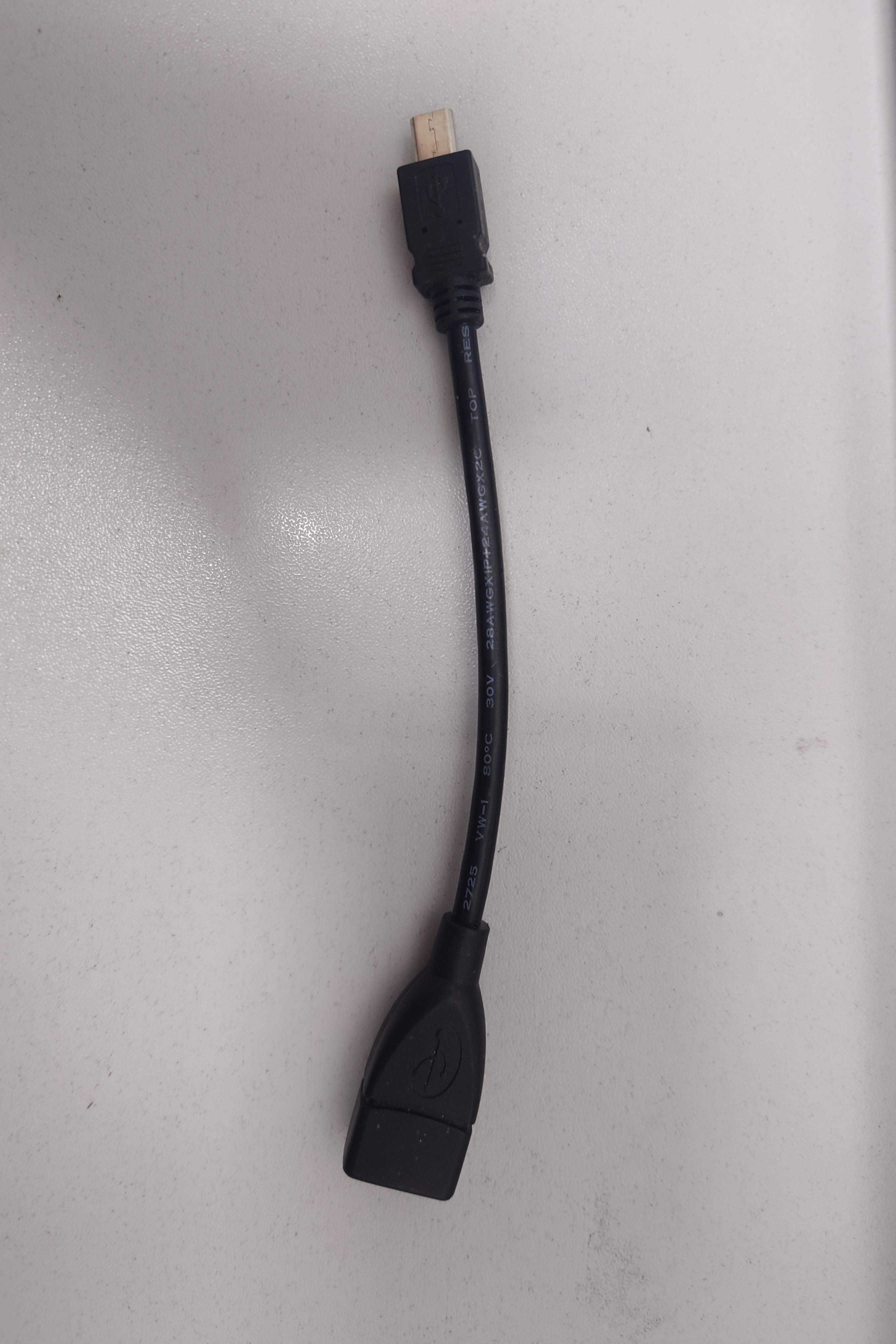 Adapter OTG Sony oryginalny micro USB męski do USB A żeński