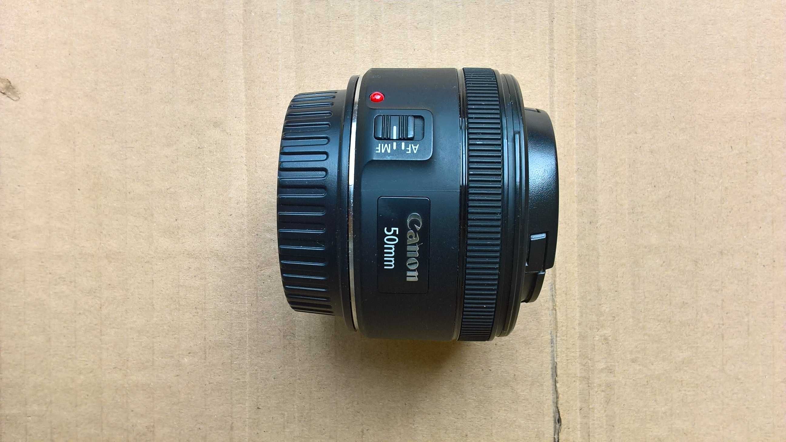Obiektyw Canon 50 mm 1.8 stm