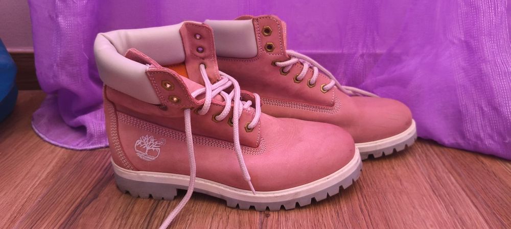 Botas Timberland Rosa