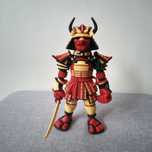 Figurka samuraj kolorowa ruchoma