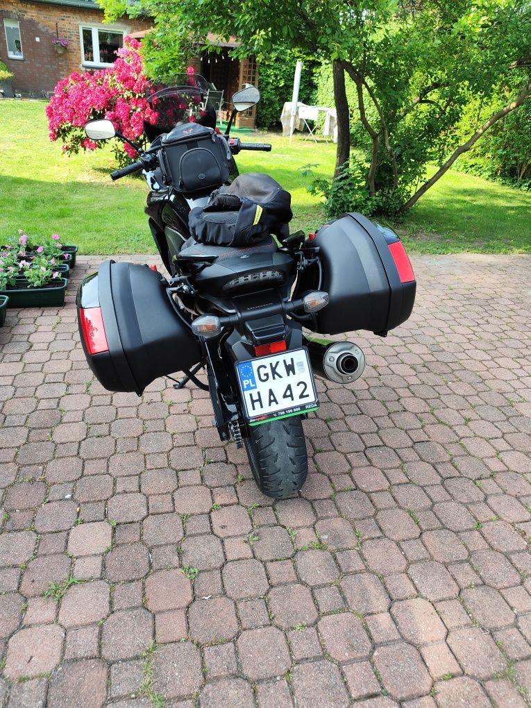 Piękna Honda CB1000F  2010  Gwarancja  Zestaw kufrów  (filmik)