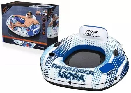 Koło dmuchane do pływania niebieskie. Bestway