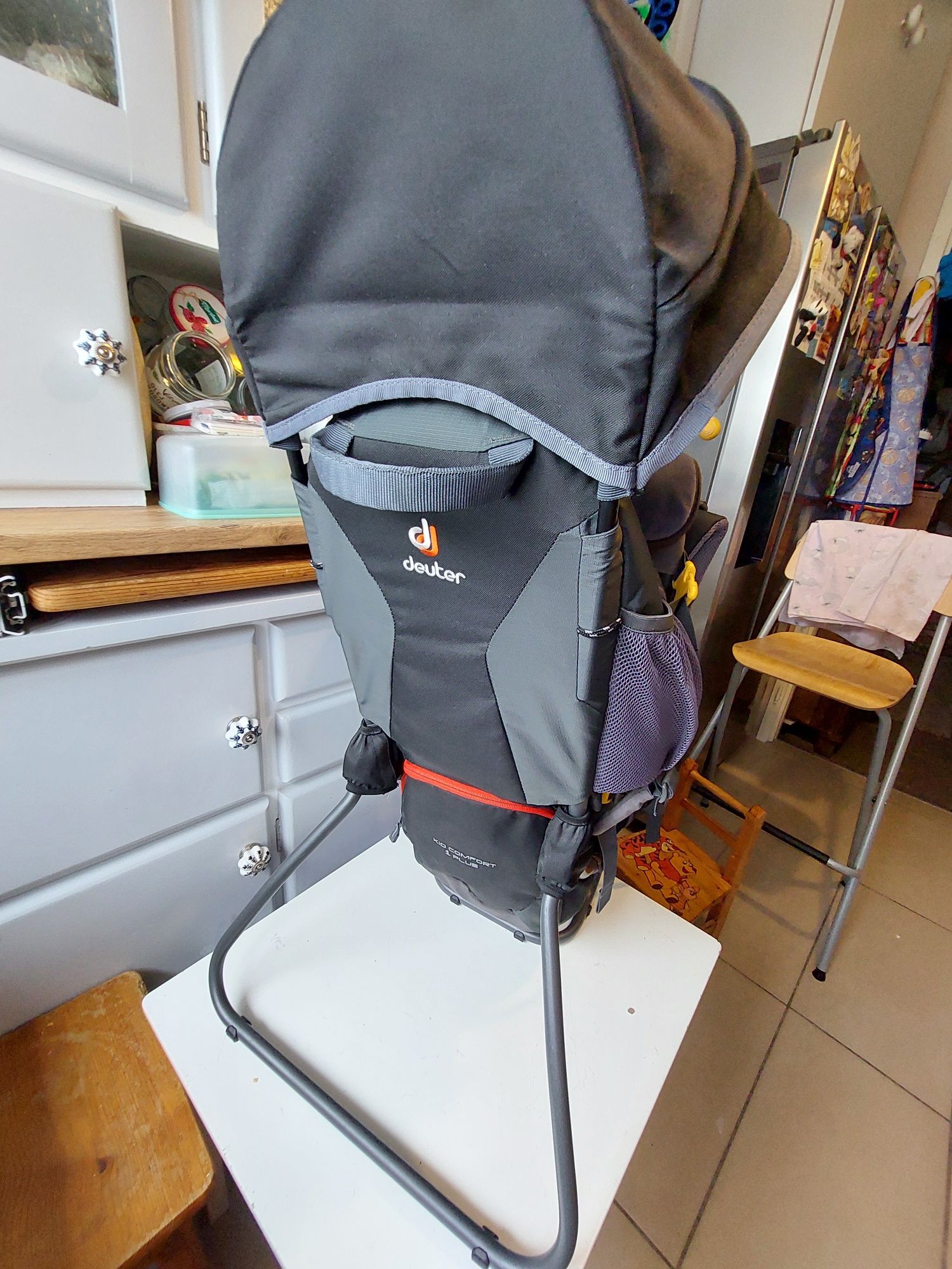 Nosidełko DEUTER turystyczne Kid Comfort 1 BARDZO DOBRY STAN