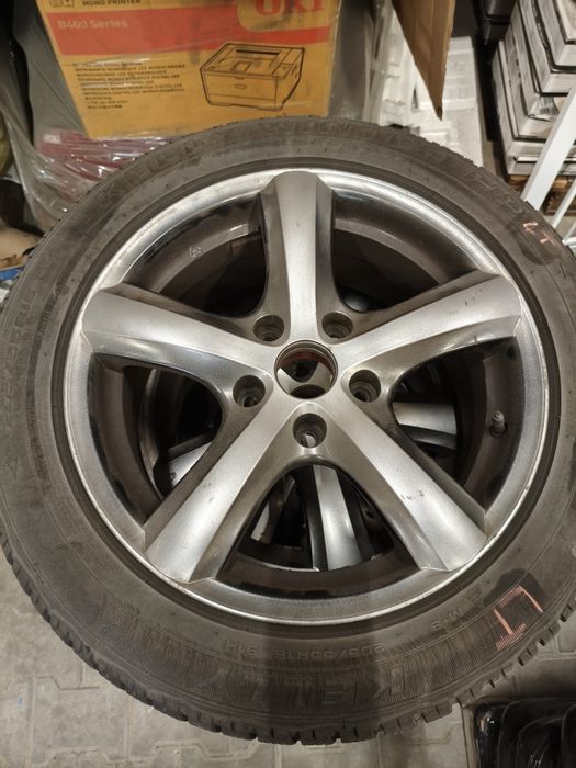 Alufelgi 16 ATT 640 5x114,3  z oponami zimowymi 205x55x16