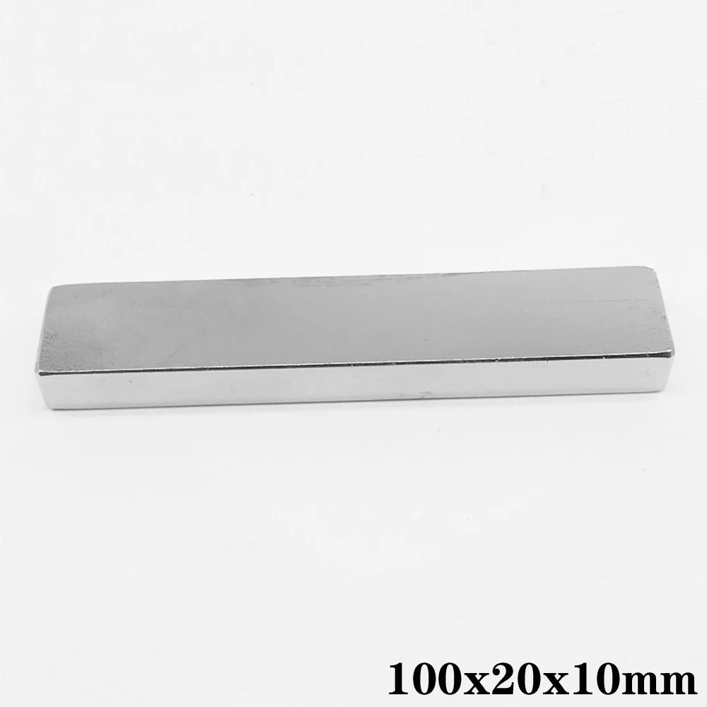 Magnes neodymowy 100 x 20 x 10 mm