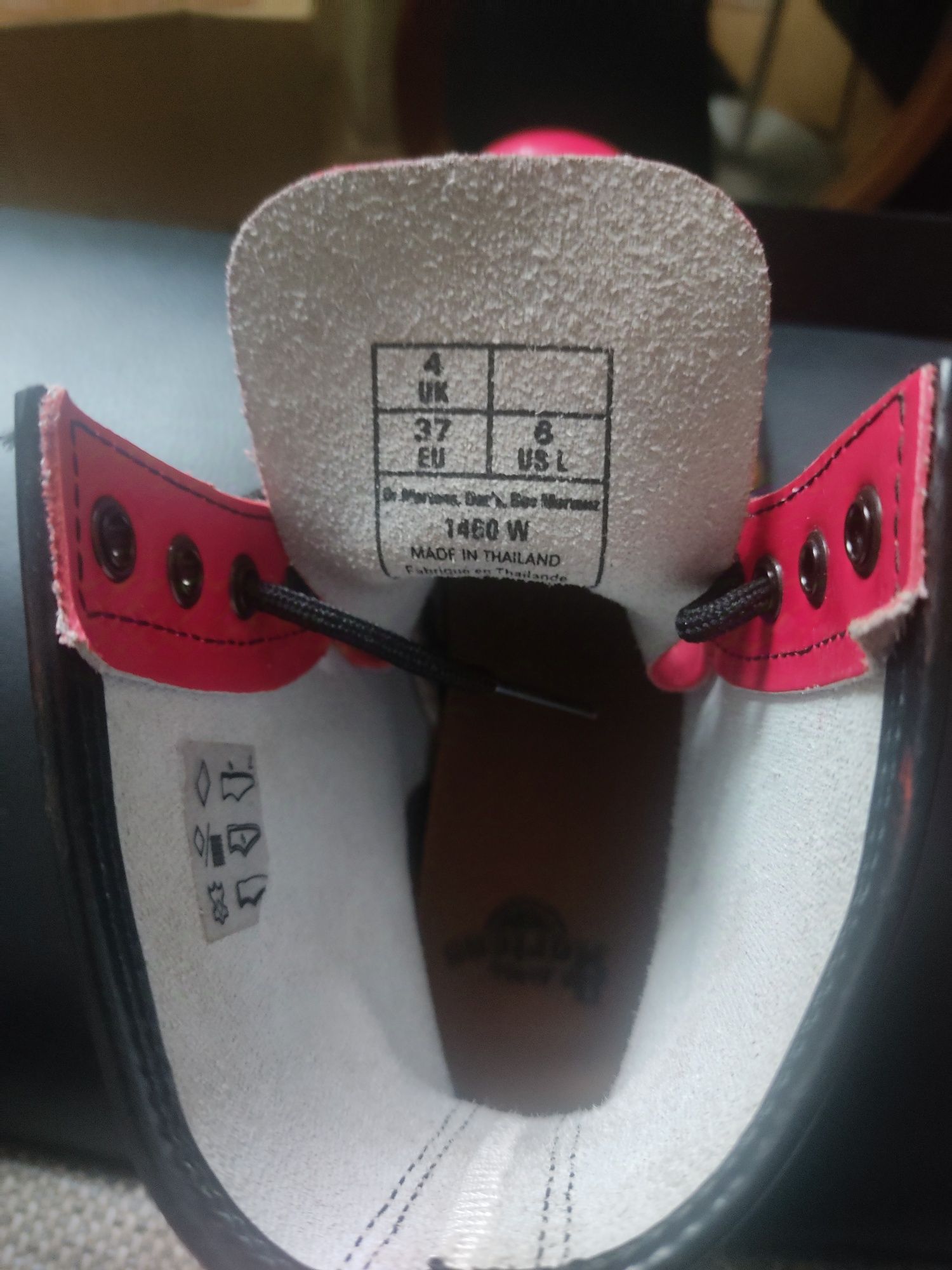 Dr Martens Pascal 1460, czerwone, r. 37