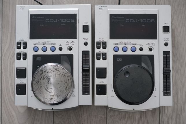 Odtwarzacze Pioneer CDJ 100S dwie sztuki case sprawne