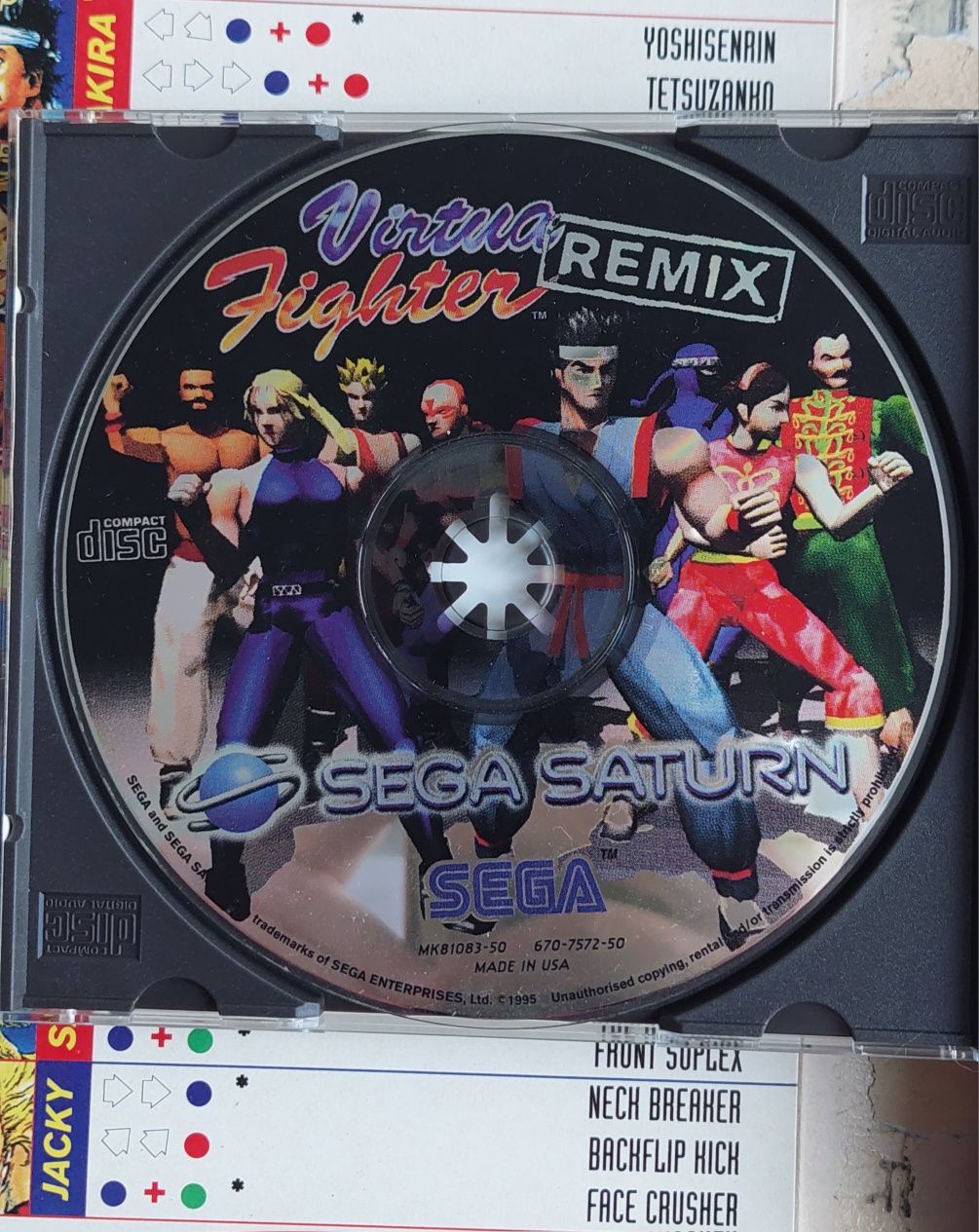 Virtua Fighter Remix Sega Saturn