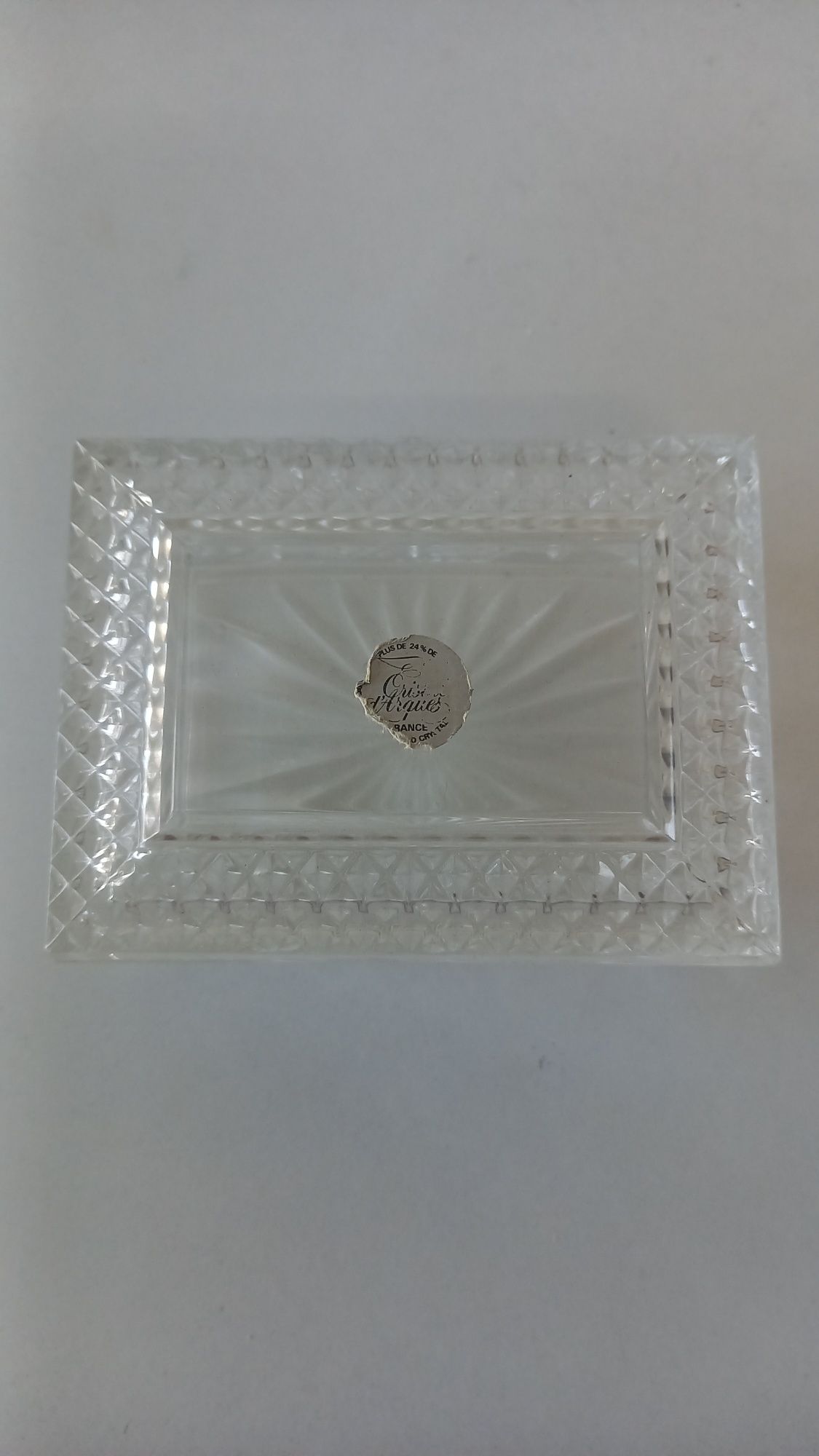 Caixa retangular Cristal D'Arques