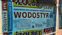 Styropian fundamentowy WODOSTYR niebieski izolbet eps 100 6 paczek