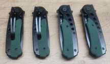 Нож Mil-tec 15305000 EINHANDMESSER черный/олива складной EDC лайнер
