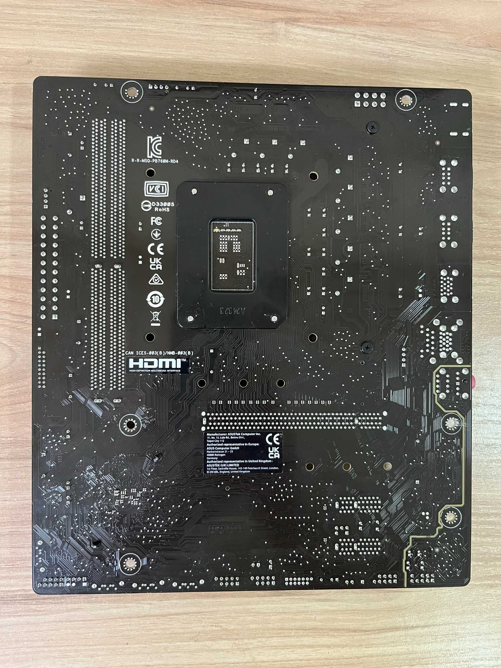 Материнская плата ASUS PRIME B760M-R D4 s1700 DDR4 Core i7 i9 Support