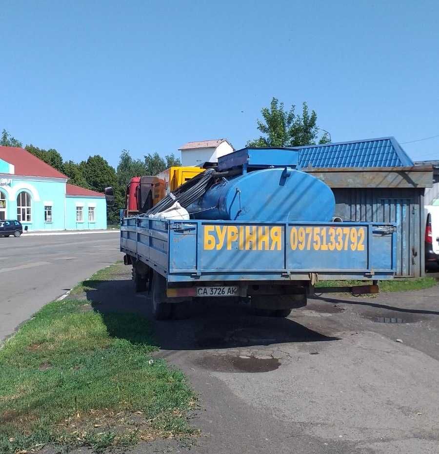 Буріння свердловин на воду в грунті та граніті