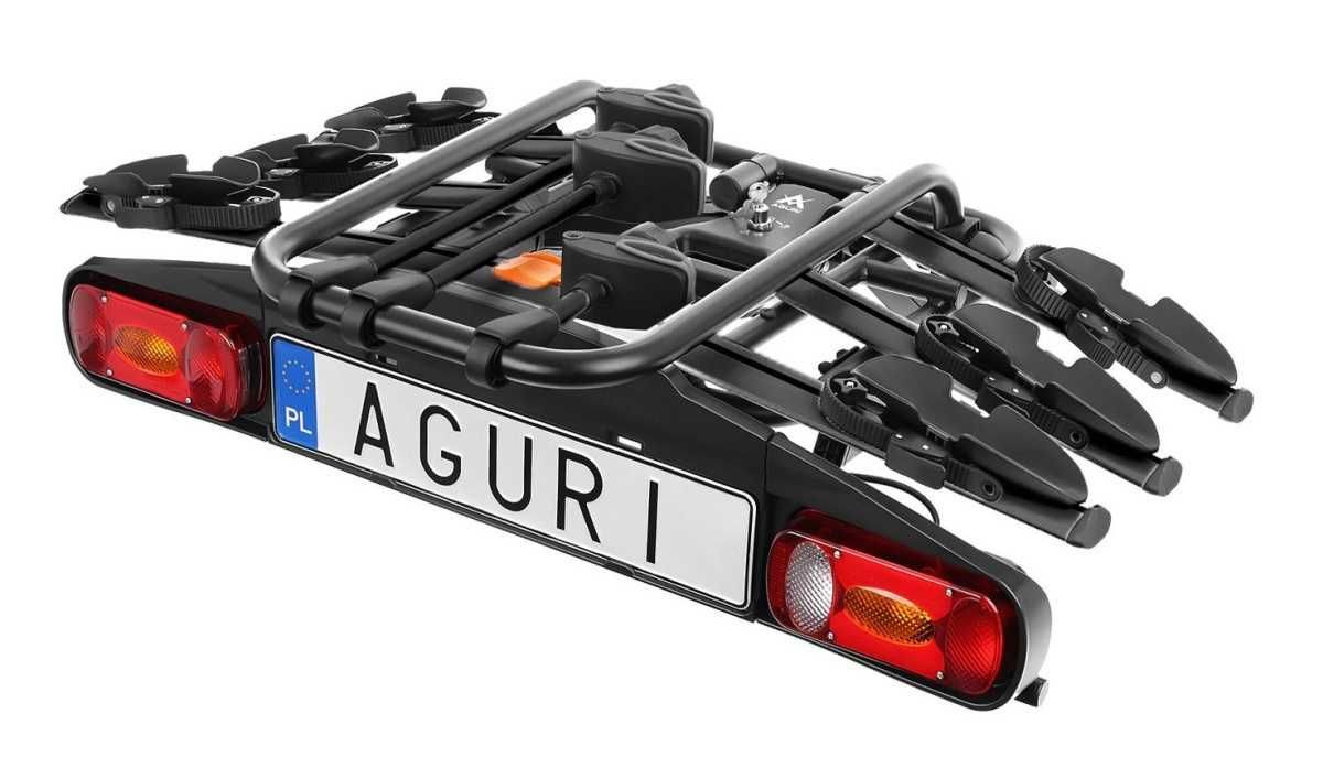 Platforma  na hak Aguri Active Bike 3 czarny Wysyłka