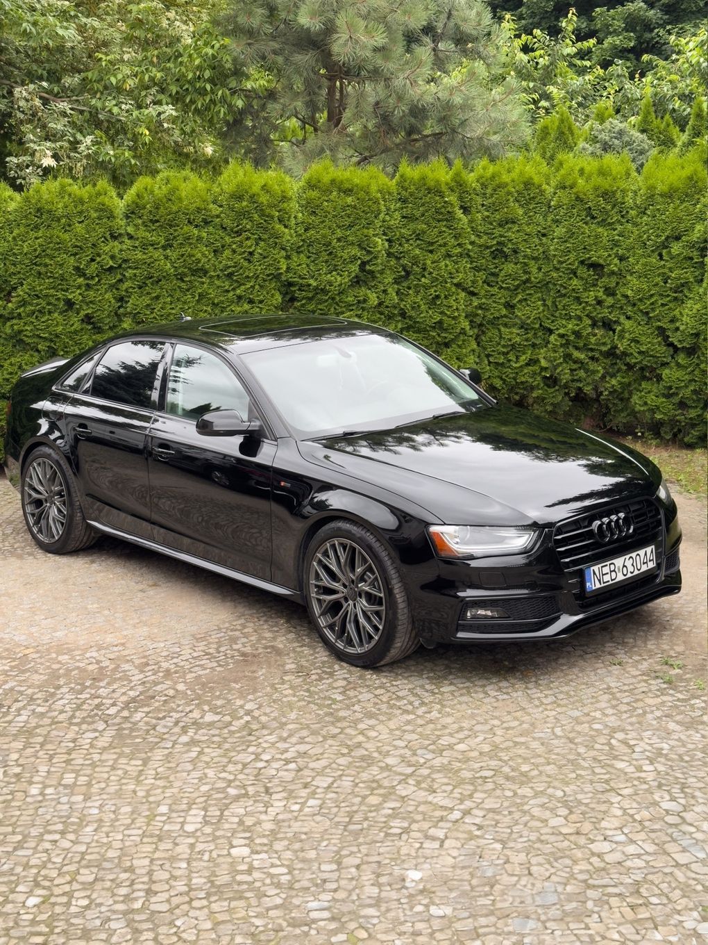Audi A4 Audi A4 B8 S-line Quattro Czarna Skóry