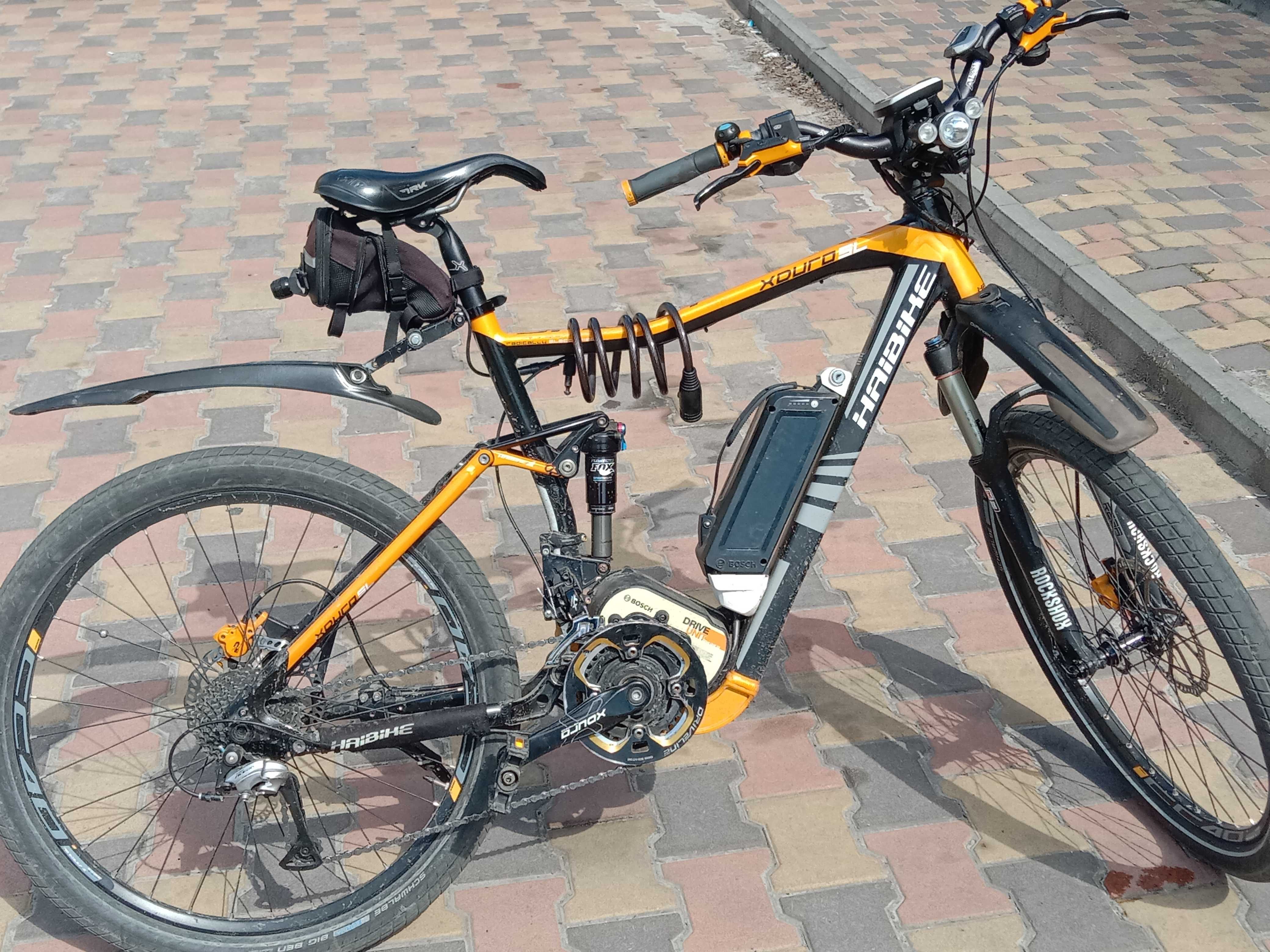 Електровелосипед двопідвіс haibike xduro fullseven