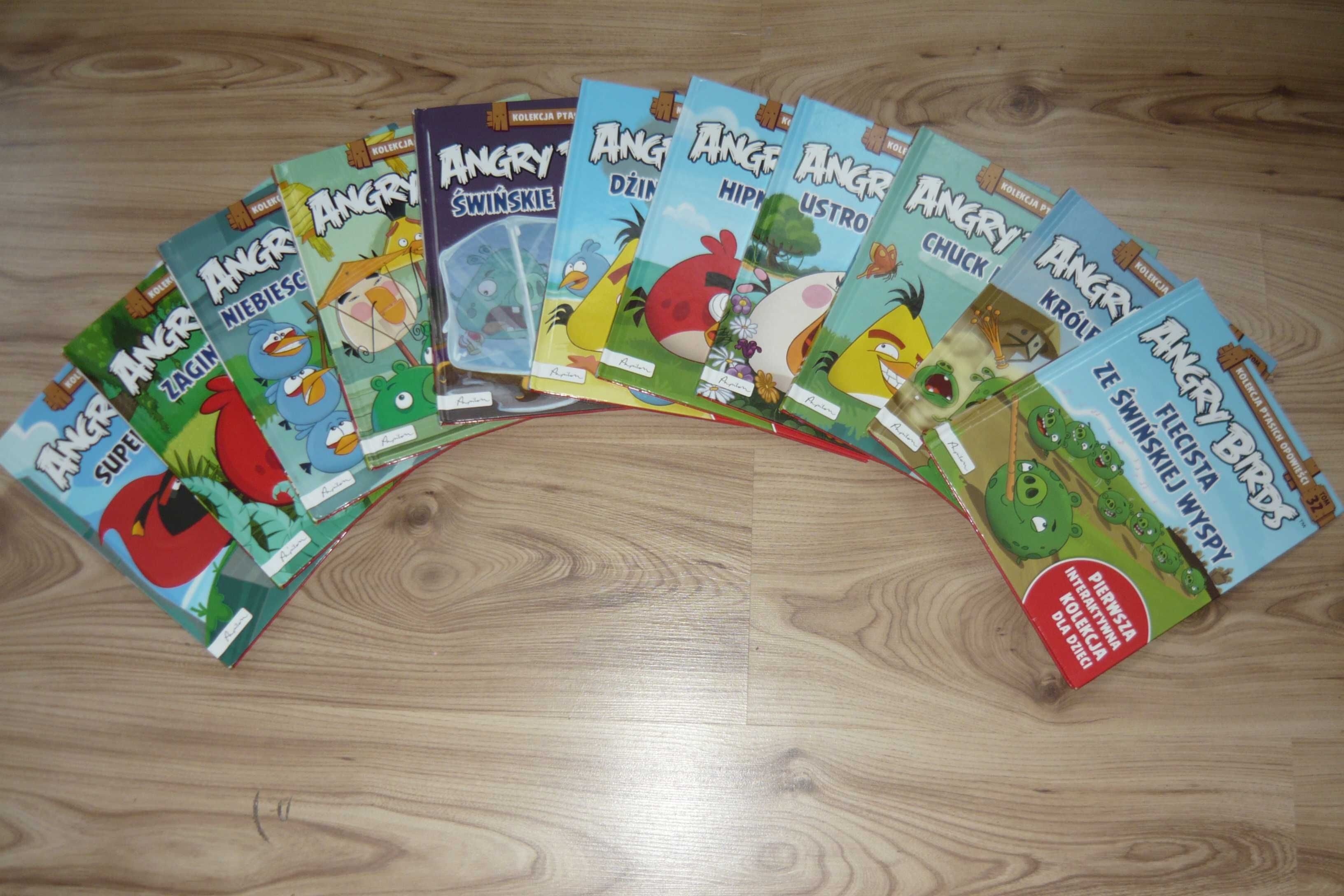 Książki Angry Birds Kolekcja Ptasich Opowieści - Zestaw 11 sztuk