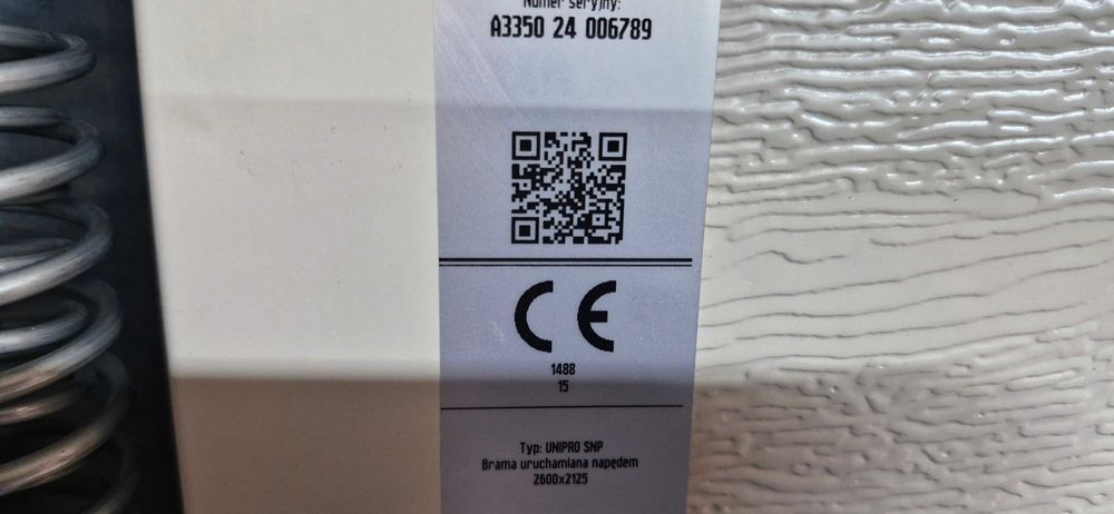 panel bramy garażowej