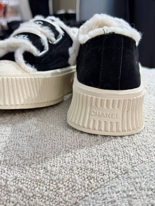 Кеди chanel утепленні без коробки