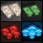 Lampa plafon żyrandol led