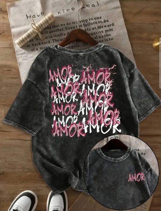 Жіноча бавовняна футболка виварка Amor варена футболка тай дай Amor