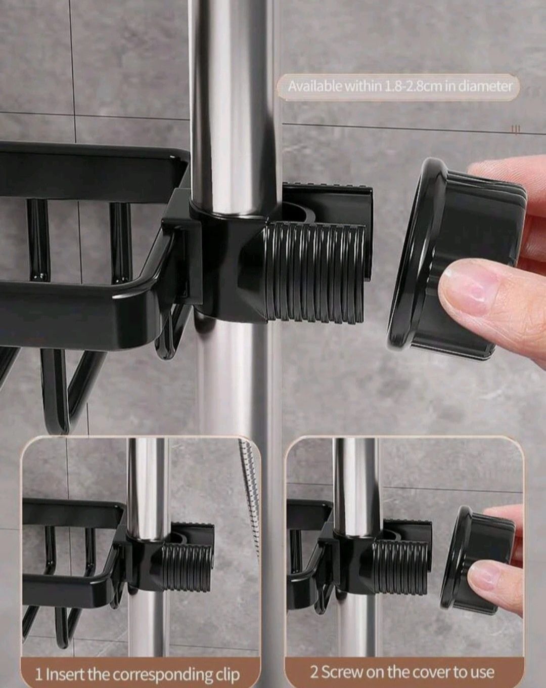Suporte de cabeça de chuveiro
