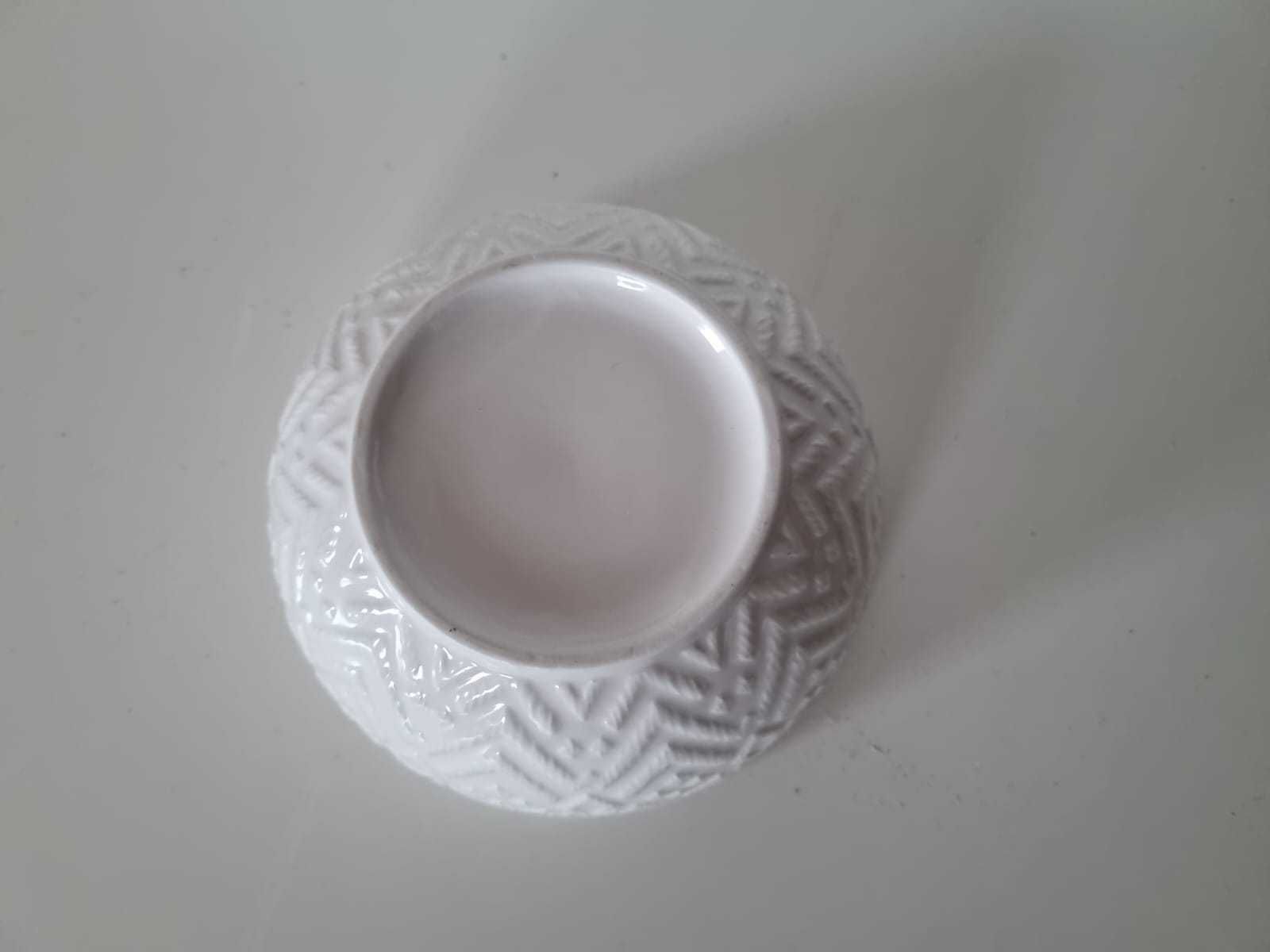 Miseczka ceramiczna Lidl Ernesto, biało miętowa, porcelana