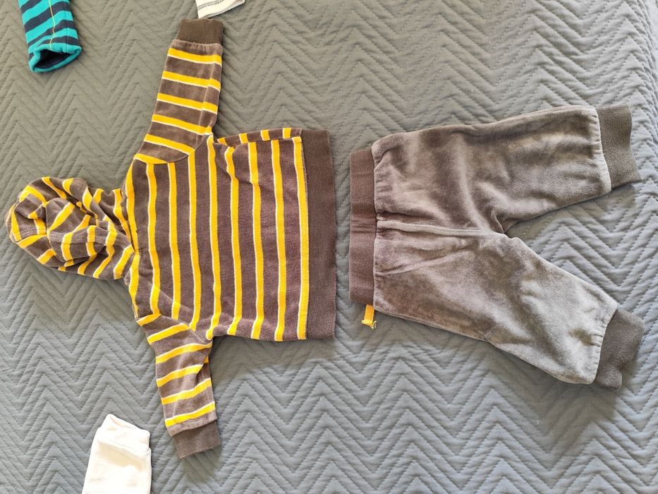 Conjuntos bebé calça casaco 3-6 meses