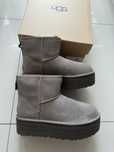 Botki UGG Platform Classic Mini rozmiar 41 szaro beżowe nowe z metką