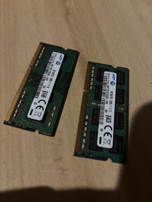 Pamieć ram 8gb 4gb Całość 12gb  samsung