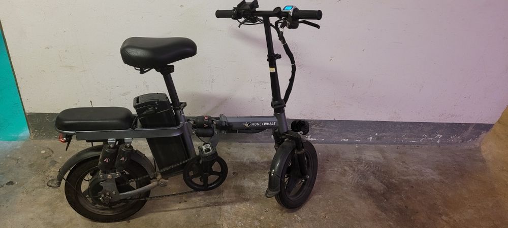 Honey Whale S6 Pro bicicleta elétrica de 14 polegadas 48V 15Ah 35km/h