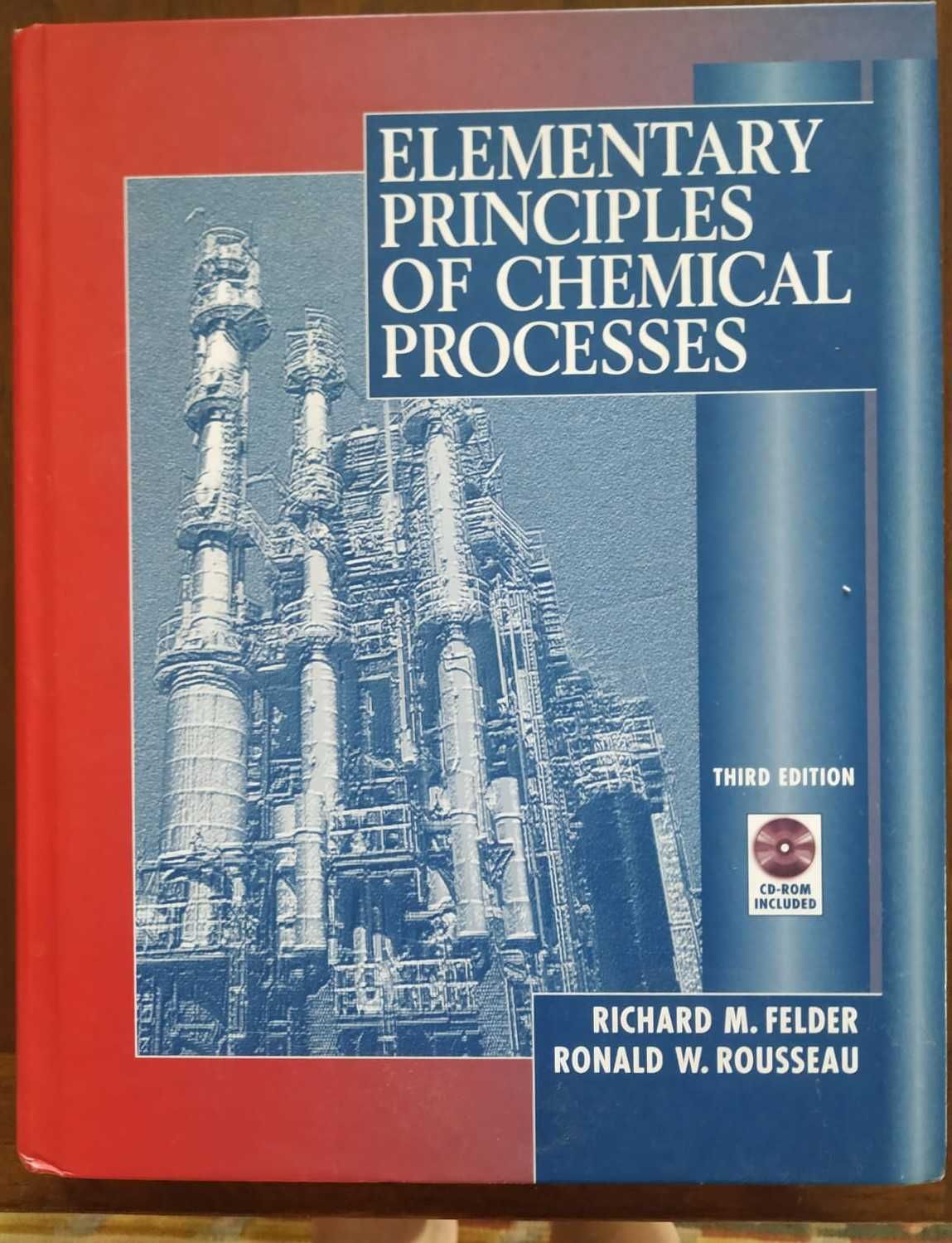 Elementary Principles of Chemical Processes