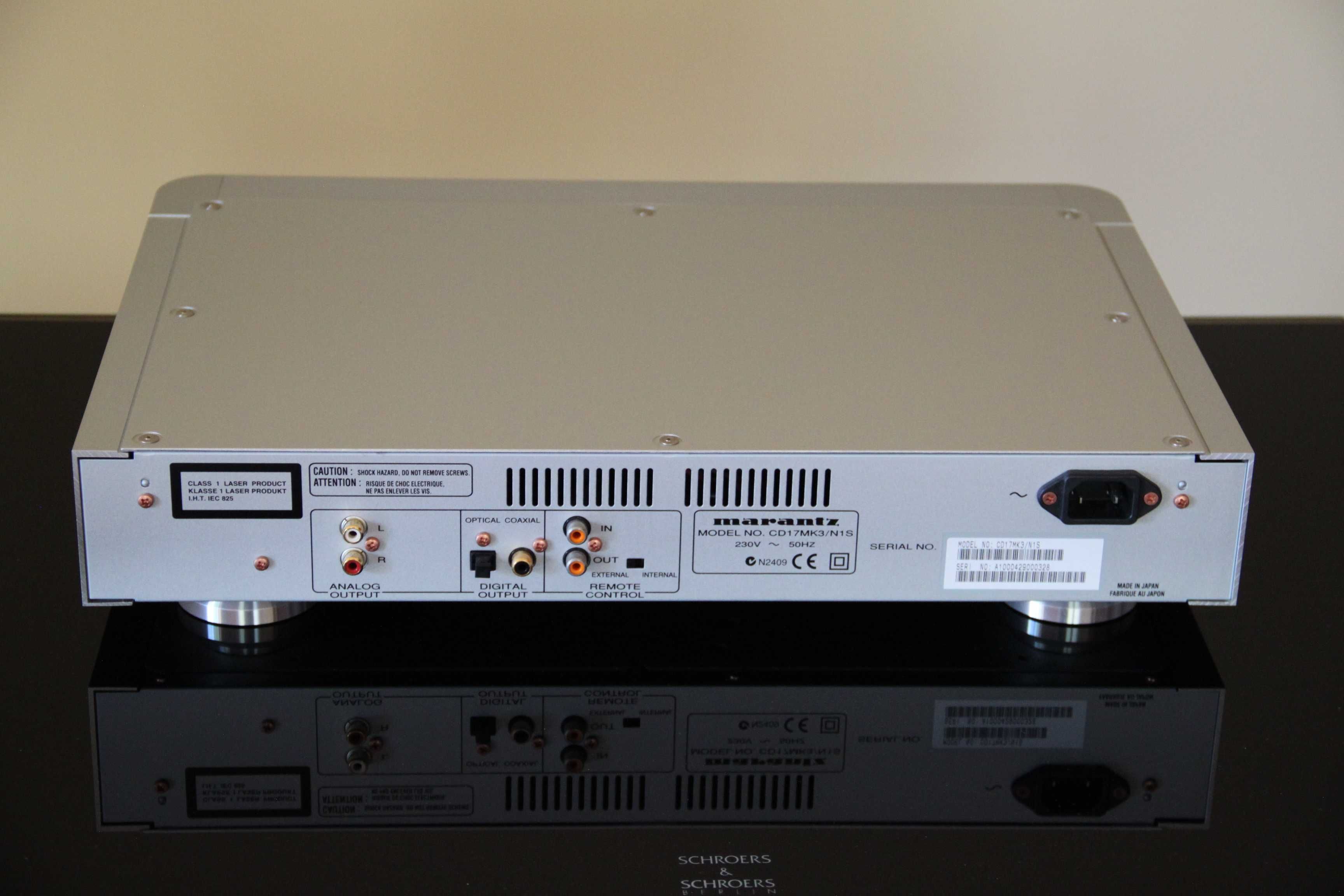 Marantz CD-17 mk III 'M' silver - odtwarzacz CD Premium