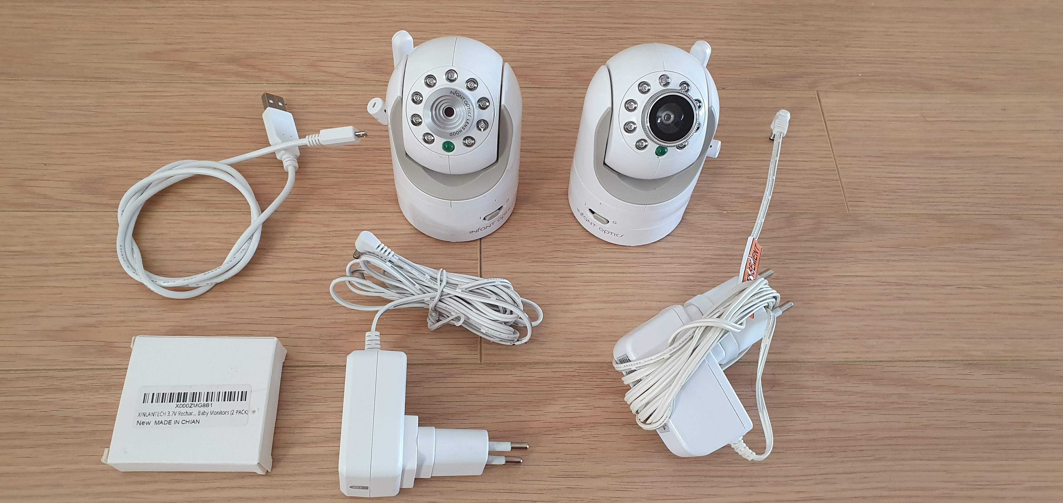 Infant Optics DXR-8 Video Baby Monitor + 2ªCamera + Lentes WIDE e ZOOM