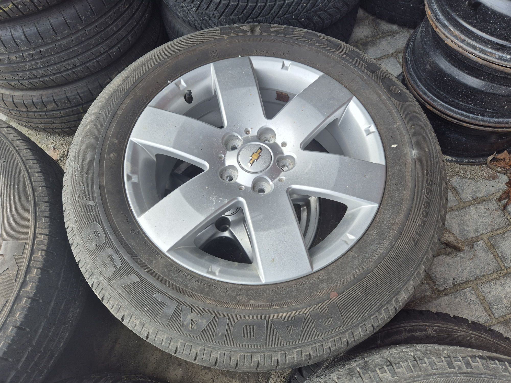 Felgi Chevrolet 17x7J 5x115 et 46