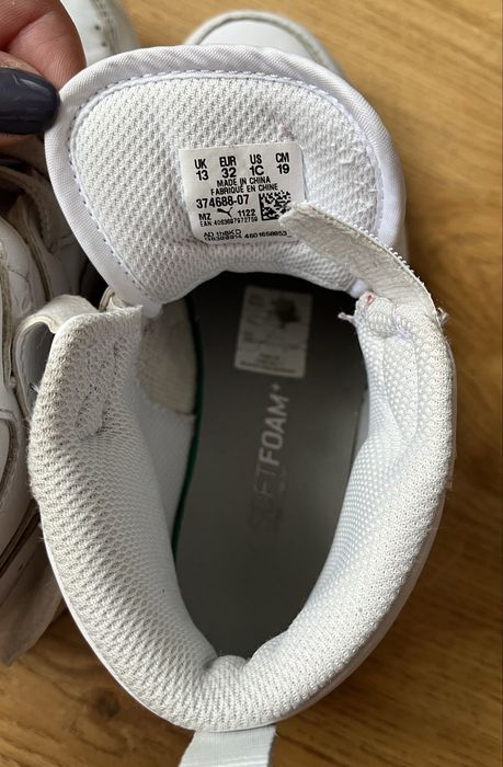 Кросівки хайтопи puma  унісекс 32