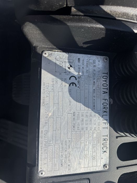 Wózek widlowy Toyota