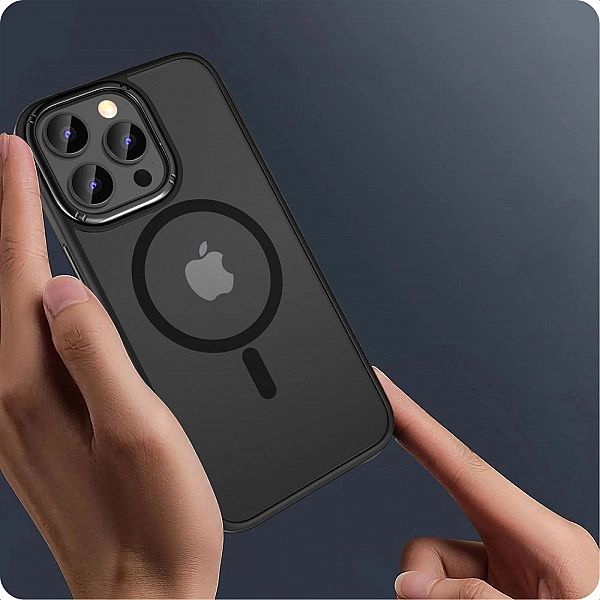 Tech-Protect Magmat "2" Magsafe Iphone 15 Pro Max Matte Black