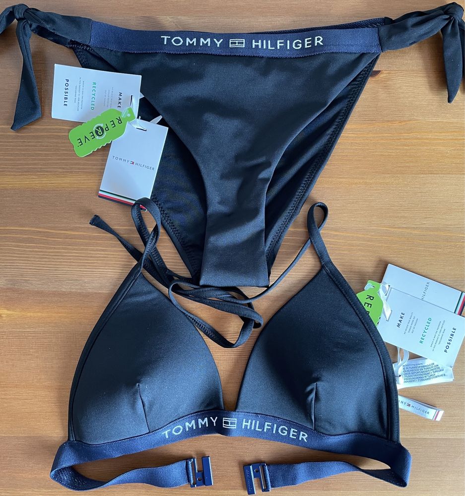 Tommy Hilfiger, черный купальник из 2-х частей, 100% оригинал, р. S