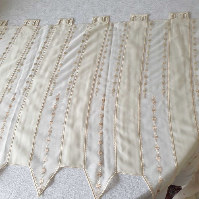 Super okazja unikatowe firanki z haftem firmy RUNOTEX