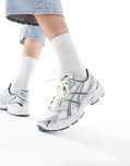 Asics 42 Sneakersy 1130 Blue Silver And Off White J28023