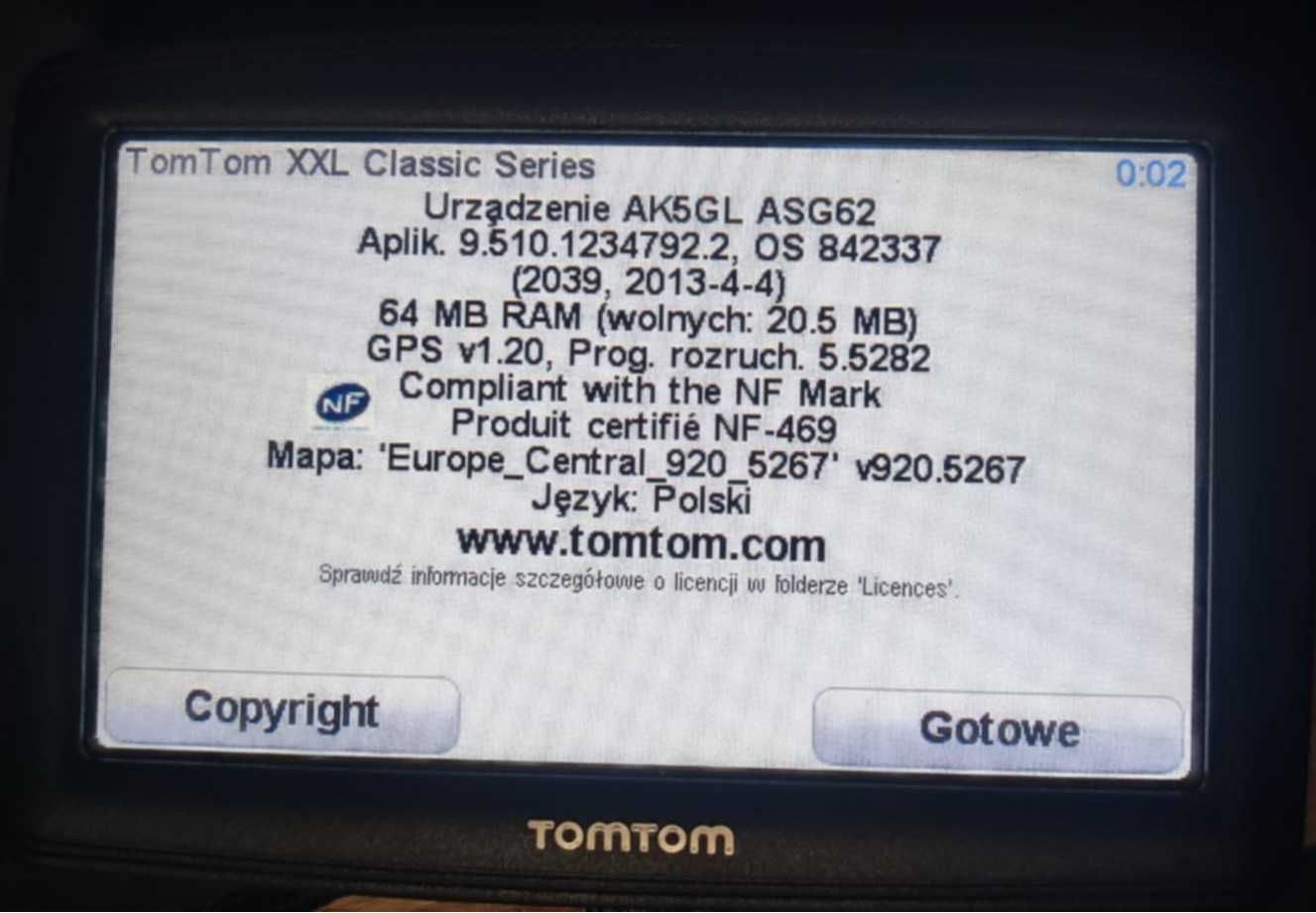Nawigacja Tom Tom XXL N14644