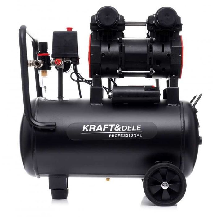 Kompresor Bezolejowy Sprężarka Powietrza 50L 8BAR 230V 1,5kw Faktura *