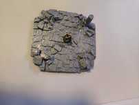 Zrujnowana droga skrzyżowanie X (Lost City) RPG D&D Diorama Makieta